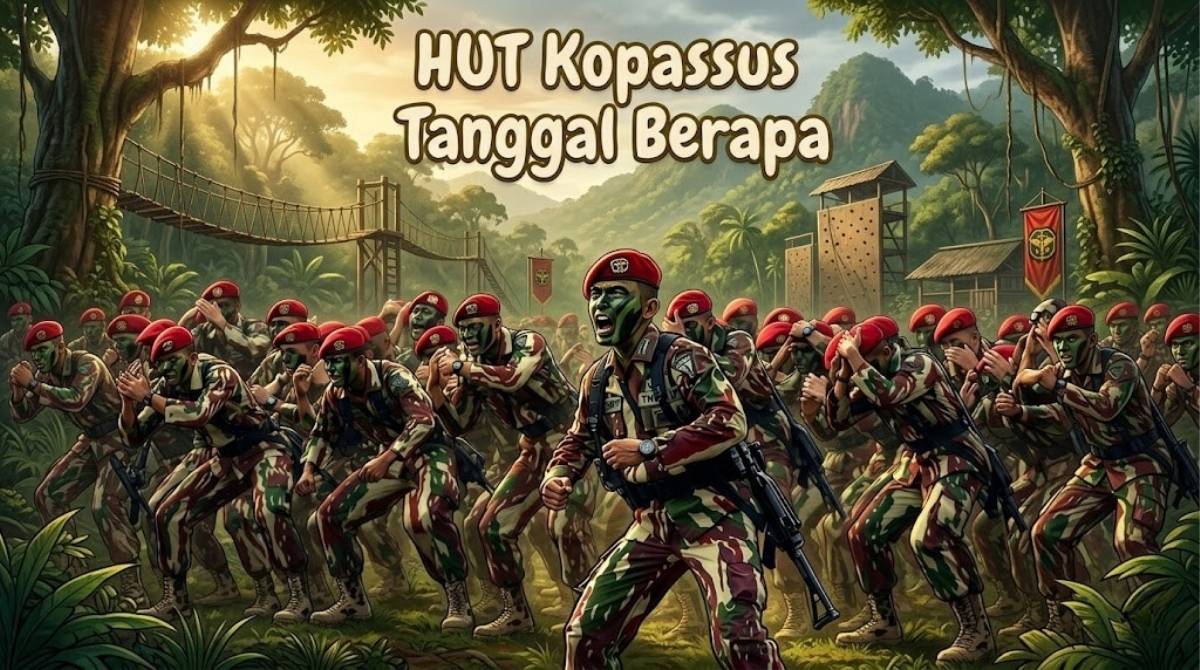 HUT Kopassus Tanggal Berapa Diperingati Setiap Kapan