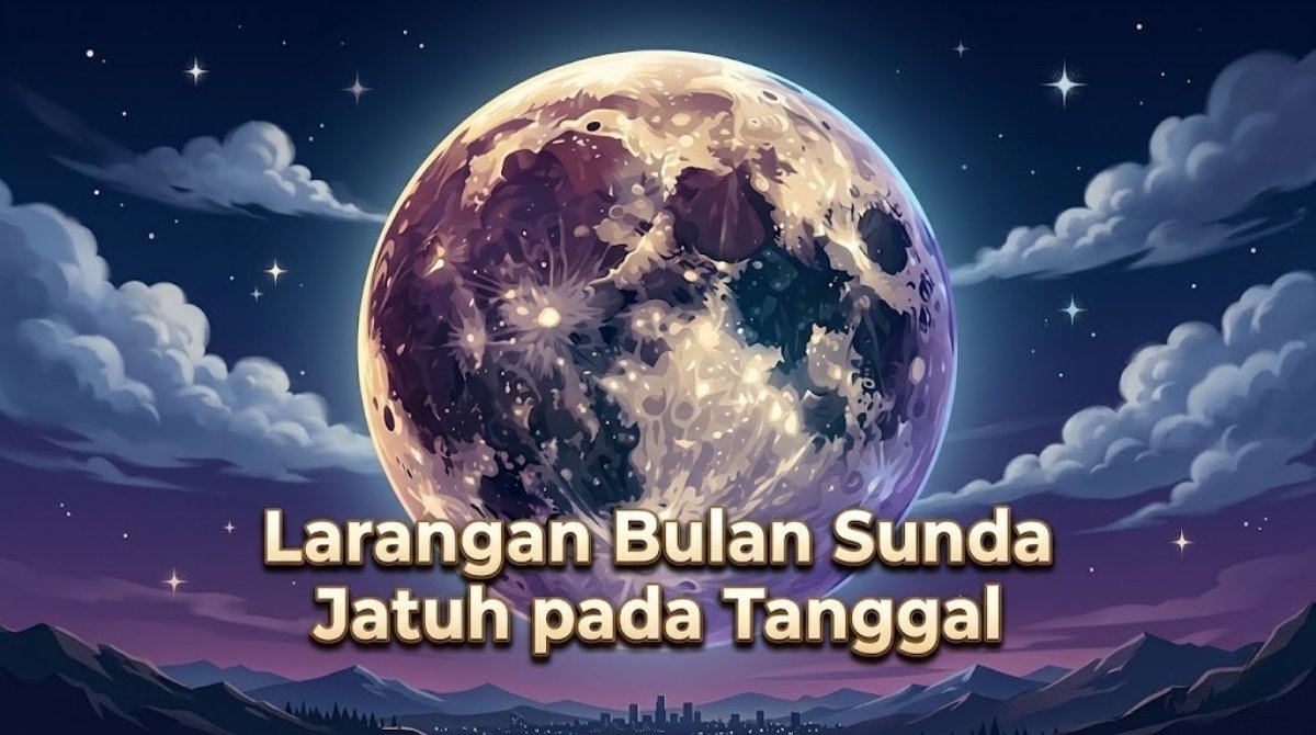 Larangan Bulan Sunda 2026 Jatuh pada Tanggal Berapa