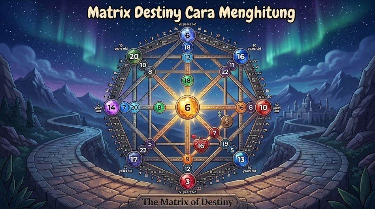 Matrix Destiny Cara Menghitung Arti Angka Tanggal Lahir