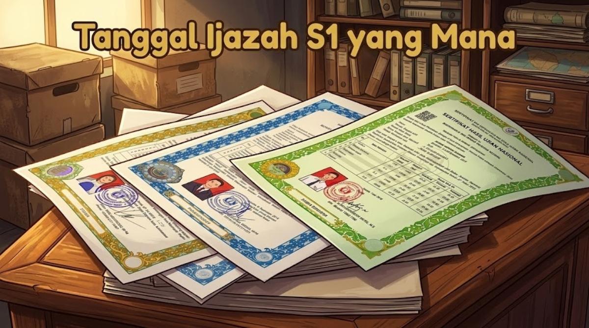 Tanggal Ijazah S1 yang Mana Ini Letak dan Cara Membedakannya!