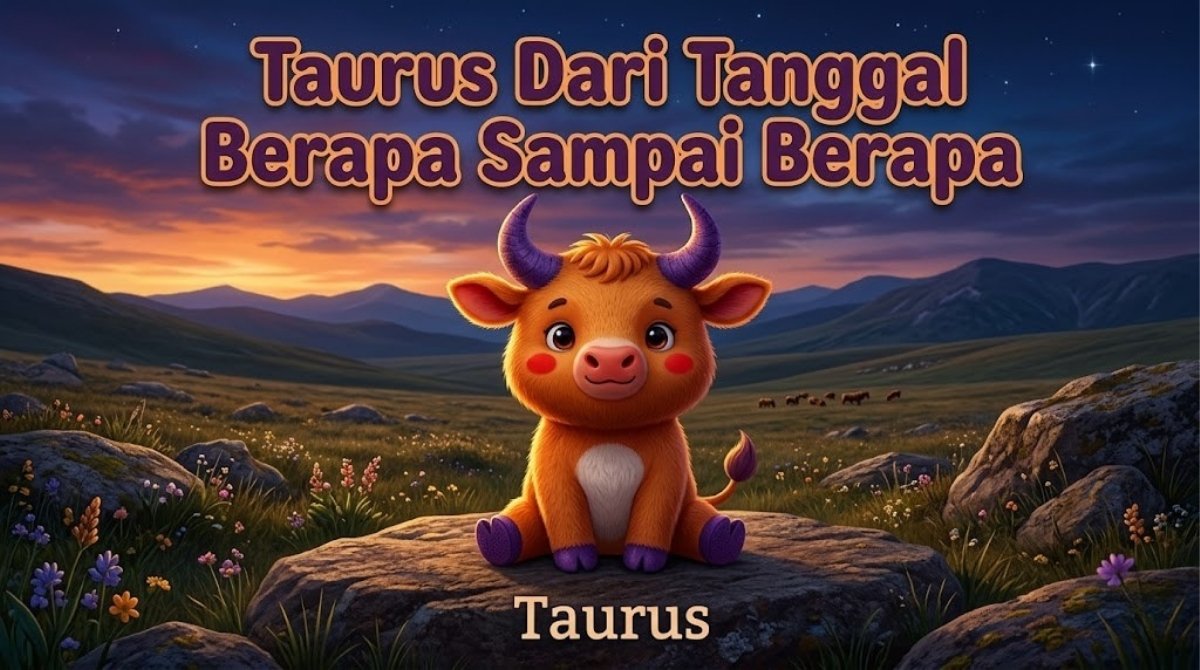 Taurus Dari Tanggal Berapa Sampai Berapa Bulan Apa