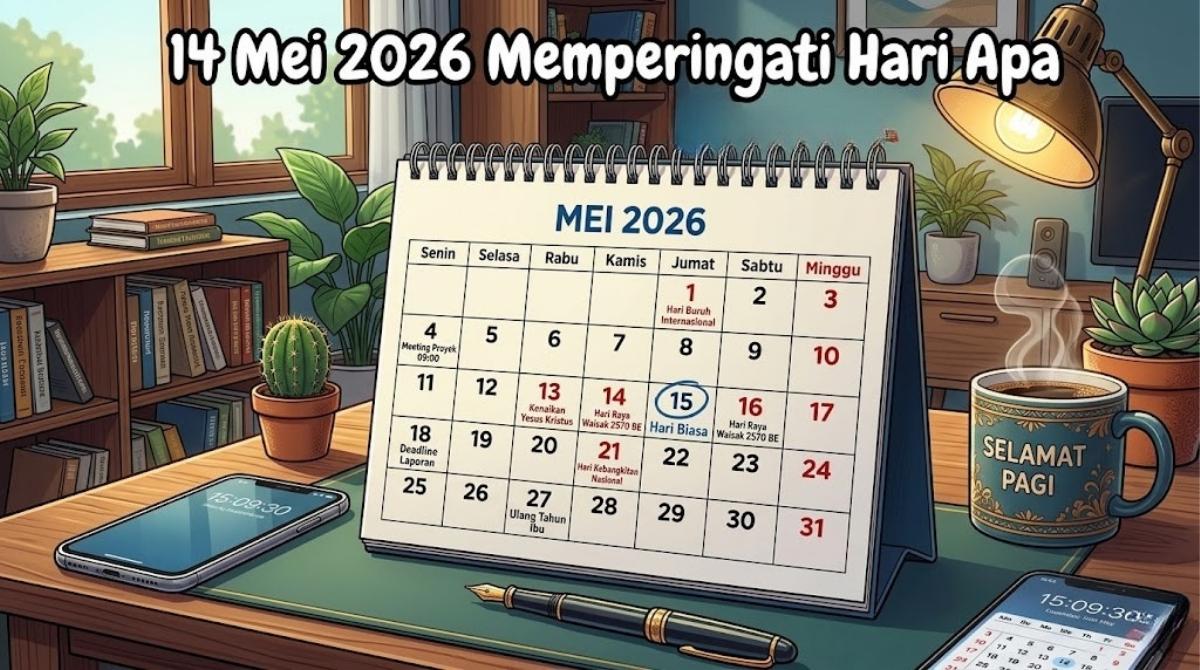 14 Mei 2026 Memperingati Hari Apa Hari Ini