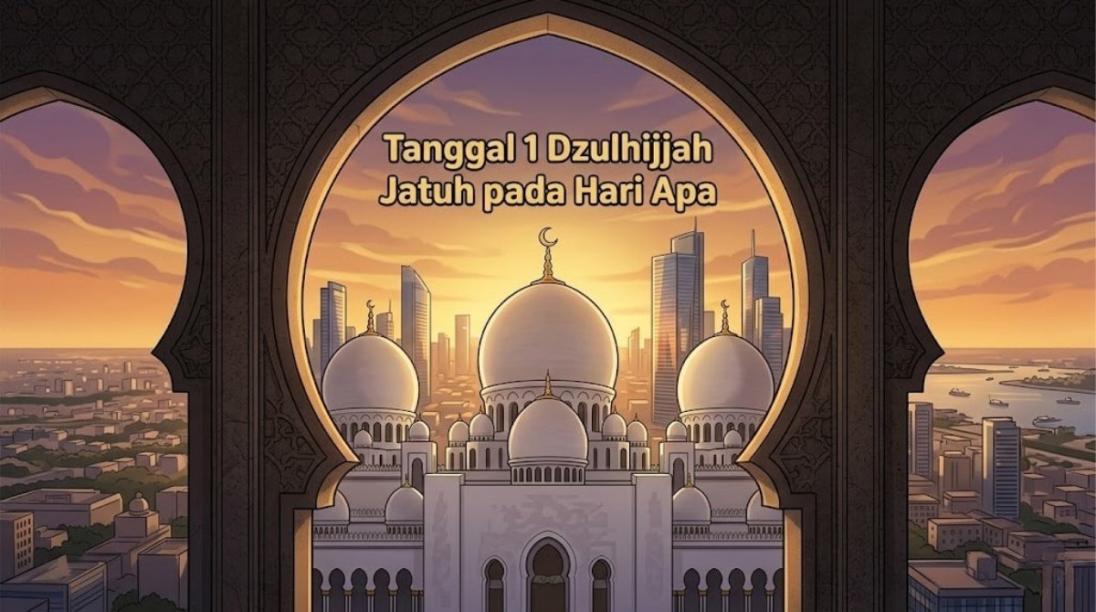 Tanggal 1 Dzulhijjah Jatuh pada Hari Apa Tahun 2026