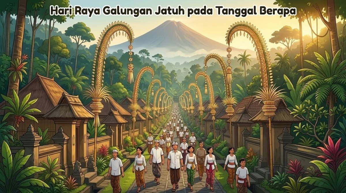 Hari Raya Galungan Jatuh pada Tanggal Berapa