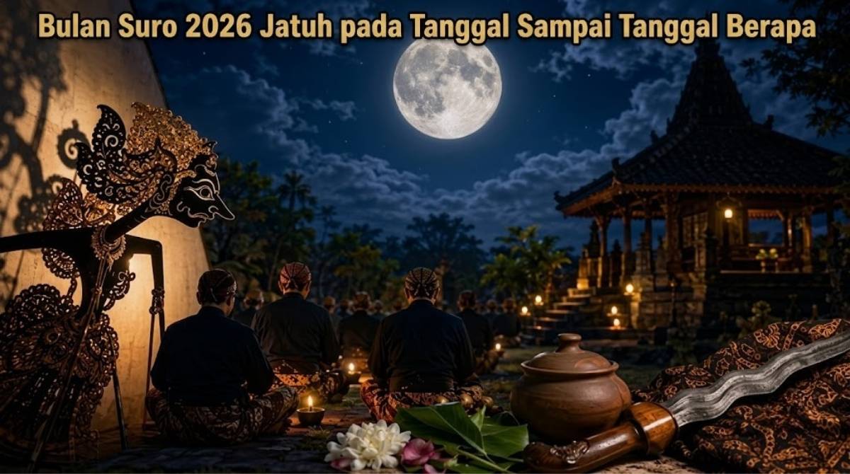Bulan Suro 2026 Jatuh pada Tanggal Sampai Tanggal Berapa