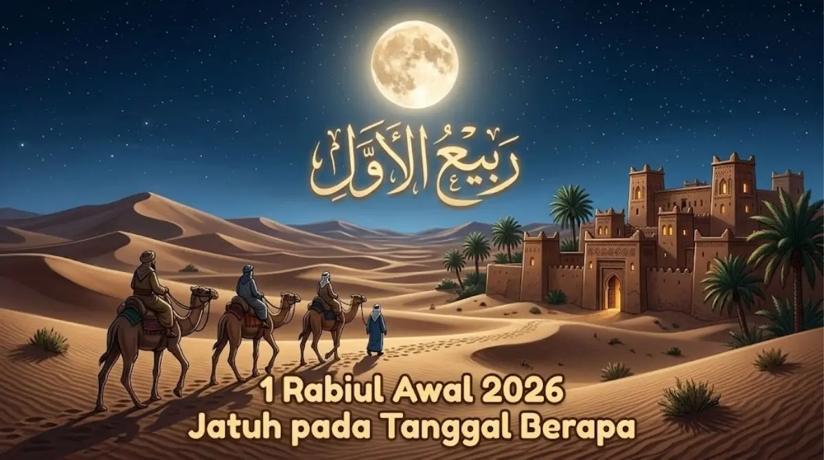1 Rabiul Awal 2026 Jatuh pada Tanggal Berapa? Simak Jadwal Kalender 1448 H dan Keutamaannya